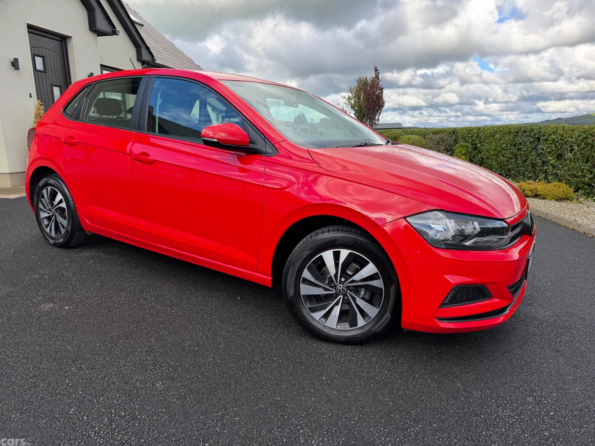 Volkswagen Polo Hatchback, Petrol, 2021, Red