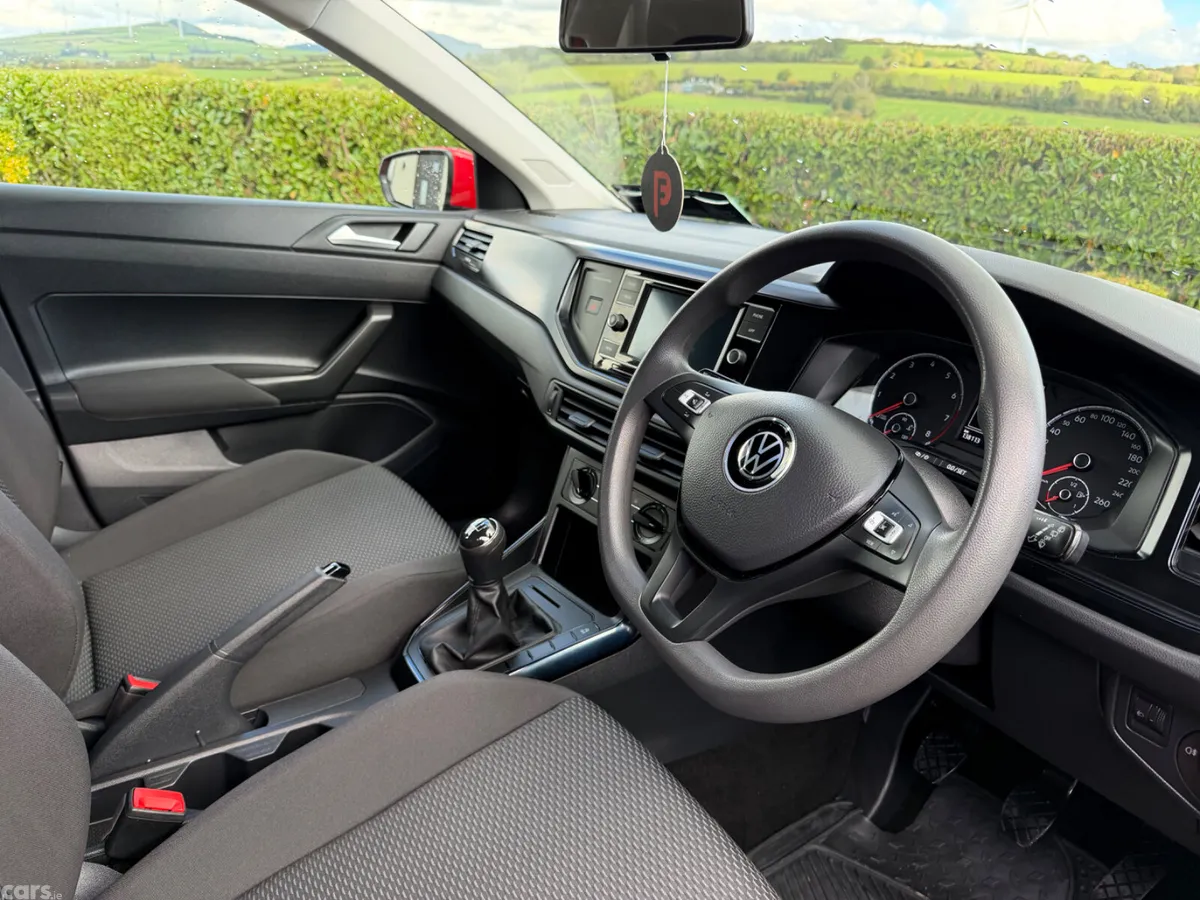 Volkswagen Polo Hatchback, Petrol, 2021, Red