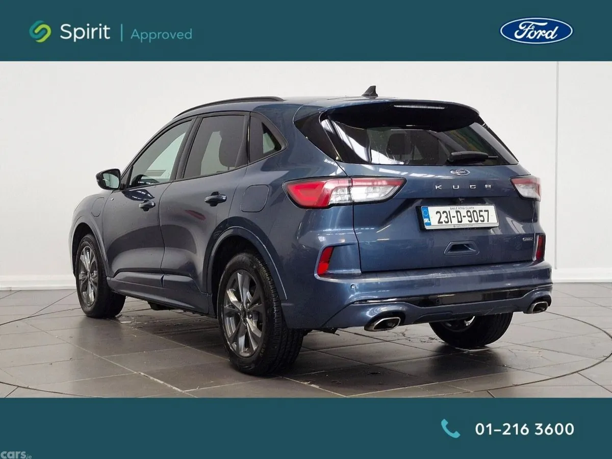Ford Kuga SUV, Petrol Plug-in Hybrid, 2023, Blue