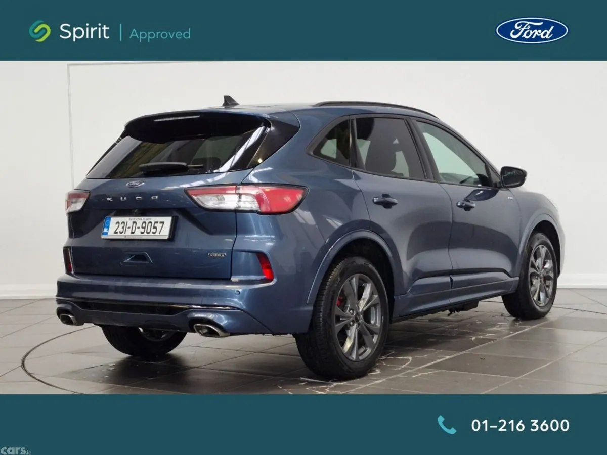 Ford Kuga SUV, Petrol Plug-in Hybrid, 2023, Blue