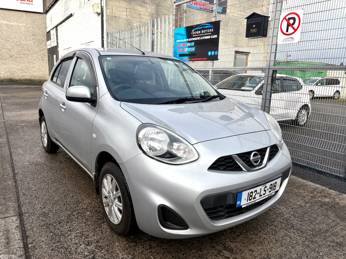 Nissan March Hatchback, Petrol, 2018, Silver