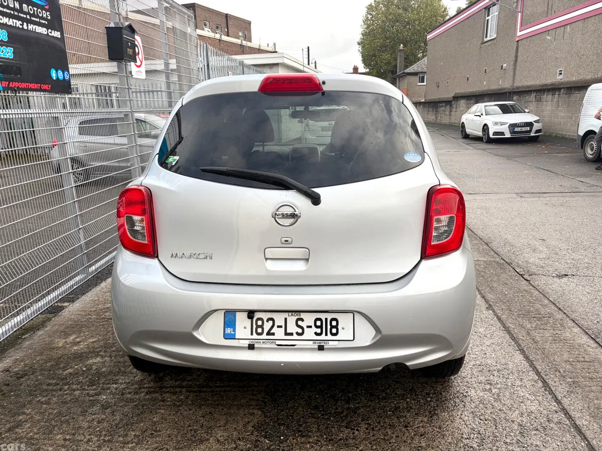 Nissan March Hatchback, Petrol, 2018, Silver