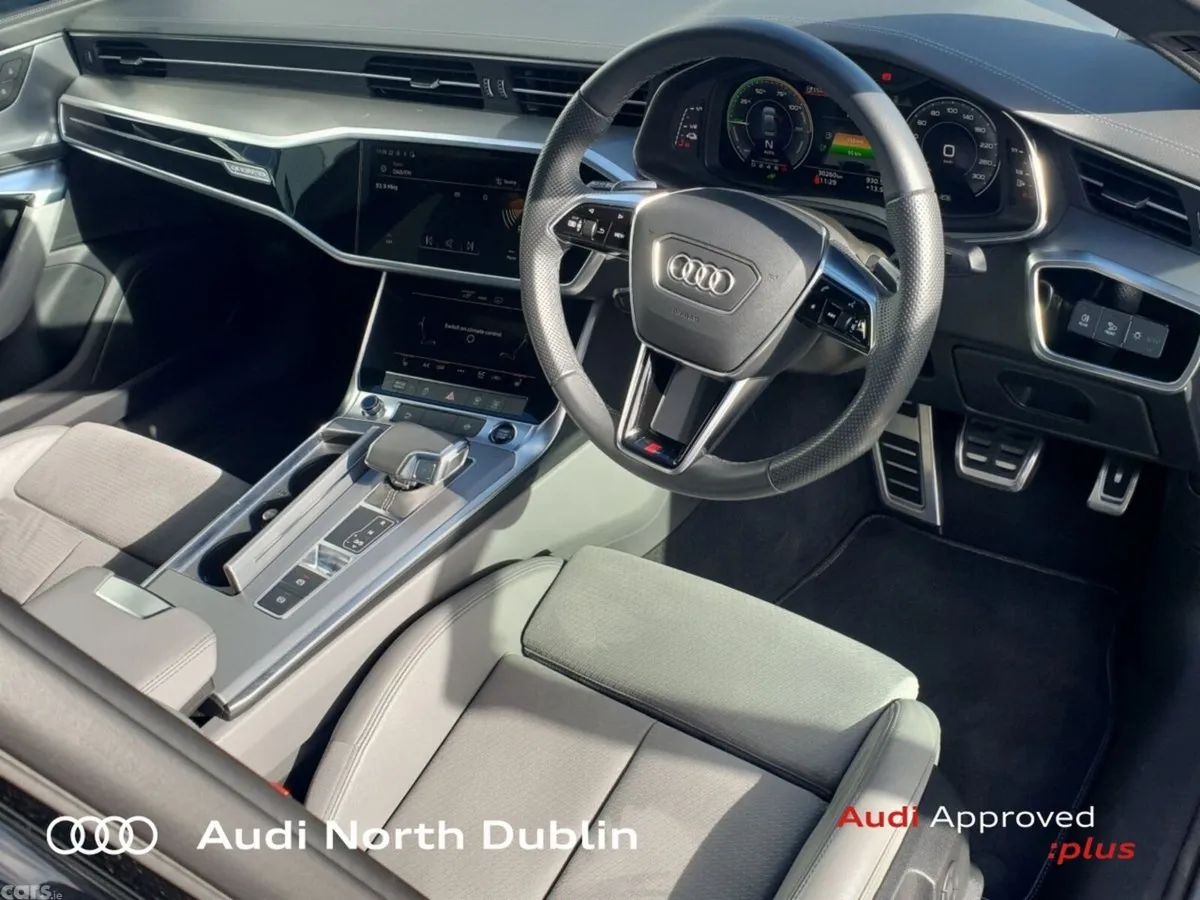 Audi A6 Saloon, Petrol Plug-in Hybrid, 2024, Black