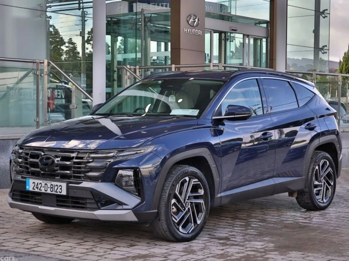 Hyundai Tucson SUV, Petrol Hybrid, 2024, Blue
