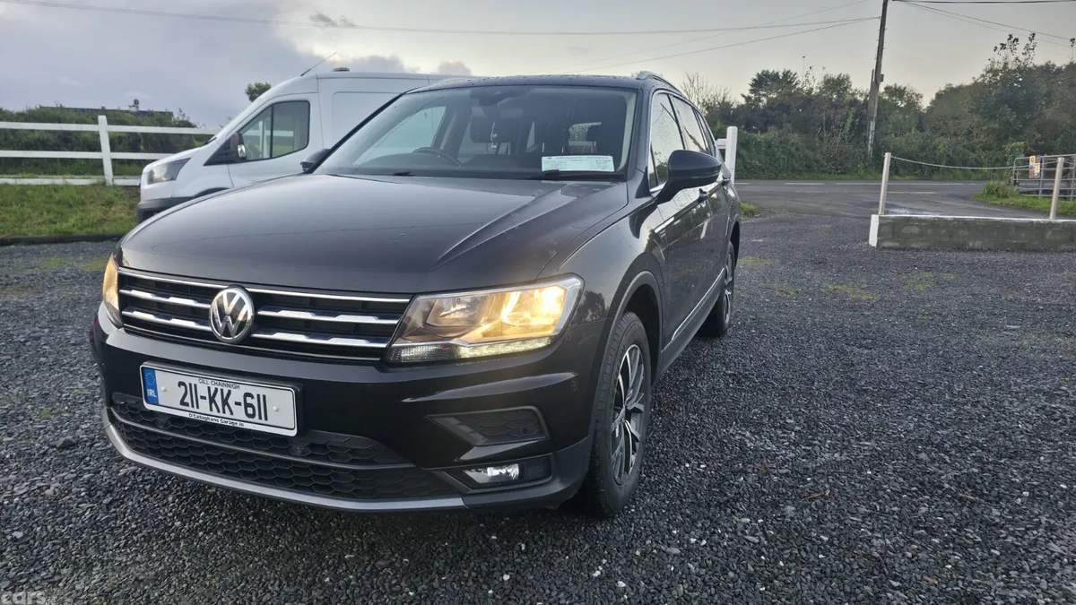 Volkswagen Tiguan SUV, Diesel, 2021, Black