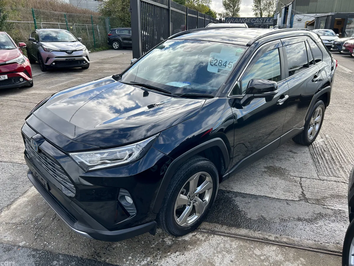Toyota RAV4 SUV, Petrol Hybrid, 2020, Black