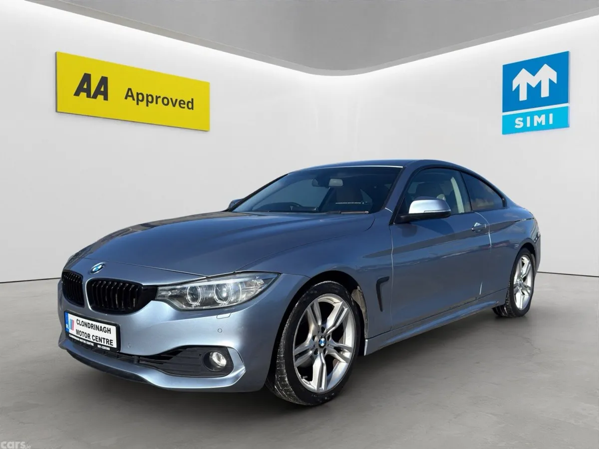 BMW 4-Series Coupe, Petrol, 2015, Blue
