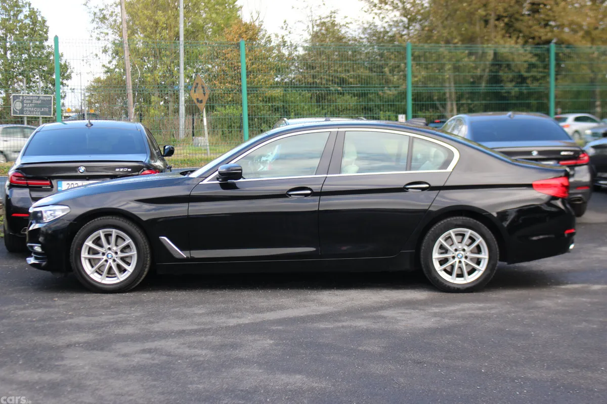 BMW 5-Series Saloon, Diesel, 2018, Black