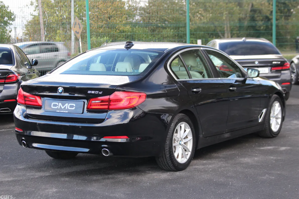 BMW 5-Series Saloon, Diesel, 2018, Black