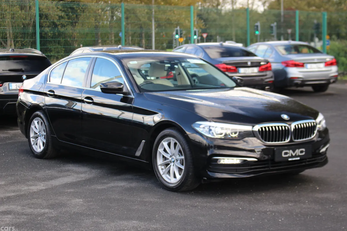 BMW 5-Series Saloon, Diesel, 2018, Black