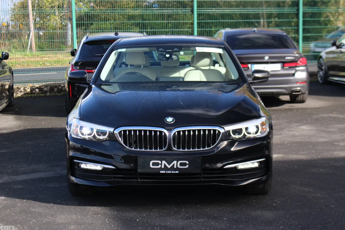 BMW 5-Series Saloon, Diesel, 2018, Black