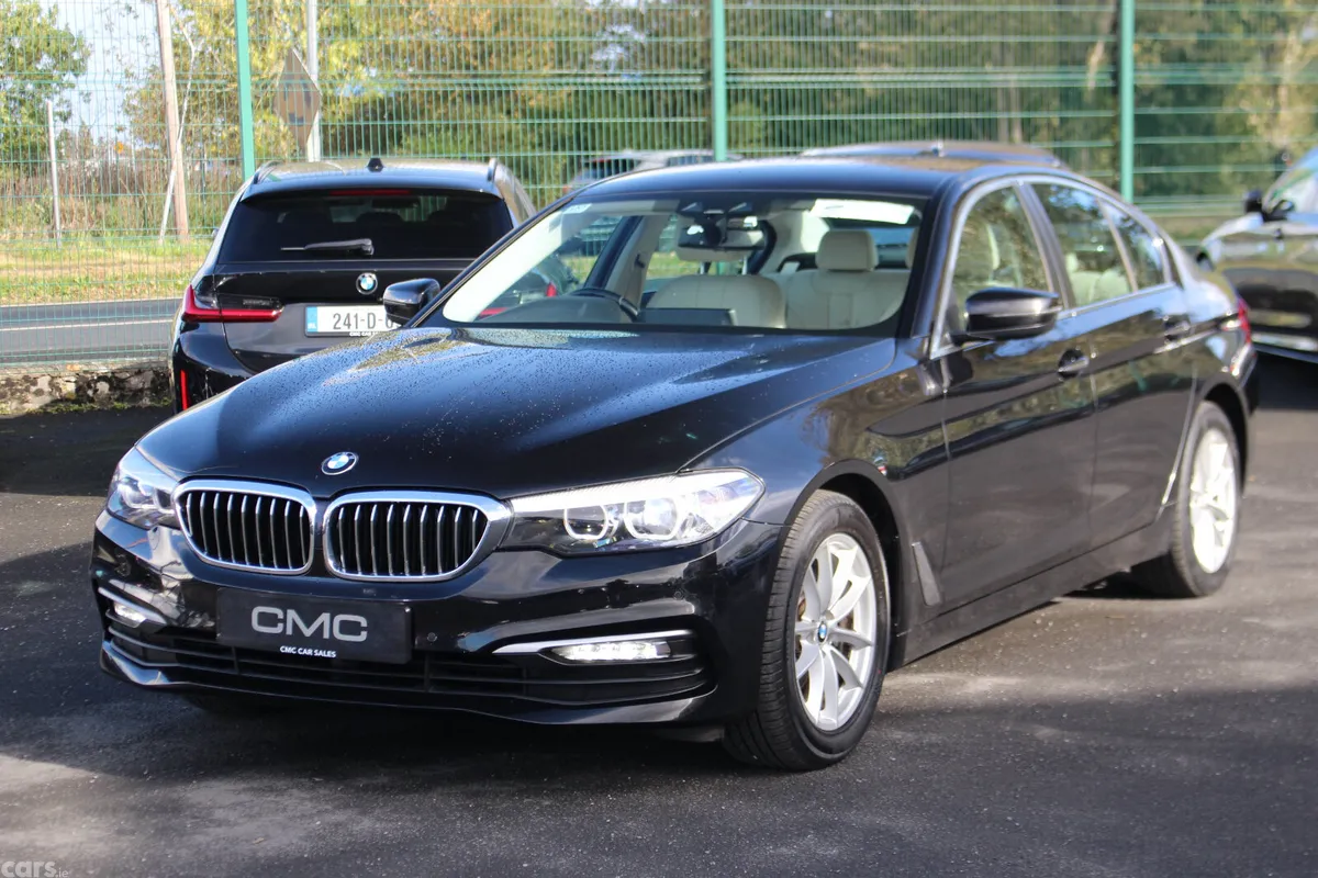 BMW 5-Series Saloon, Diesel, 2018, Black