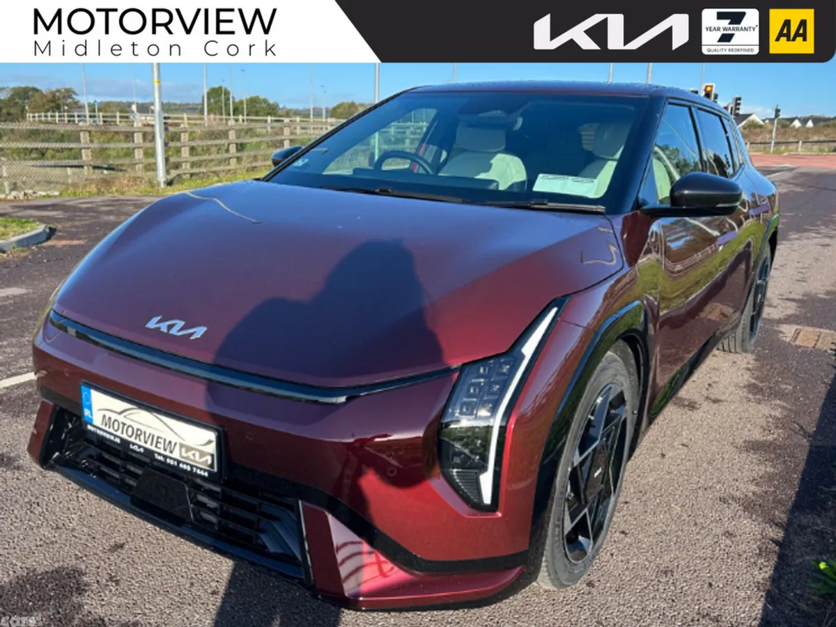 Kia EV4 Hatchback, Electric, 2027, Red