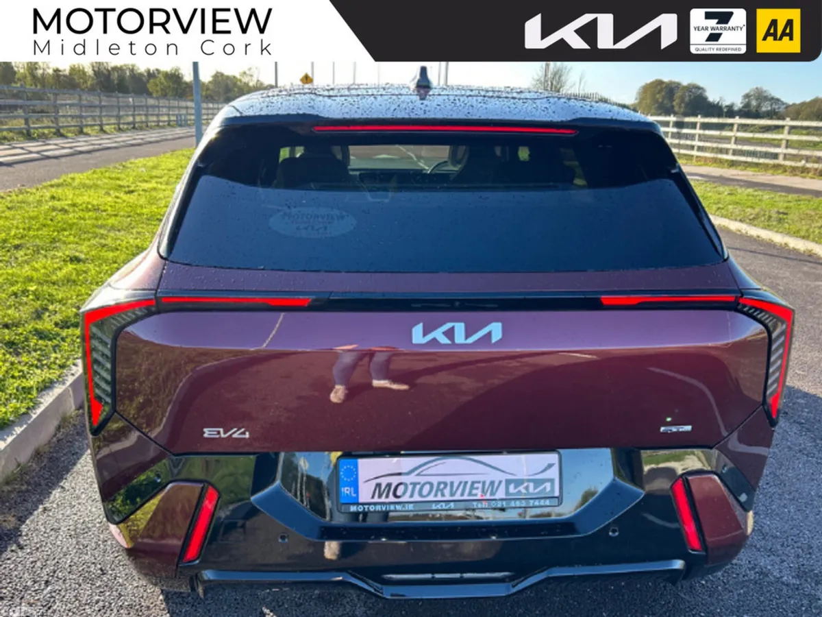 Kia EV4 Hatchback, Electric, 2027, Red
