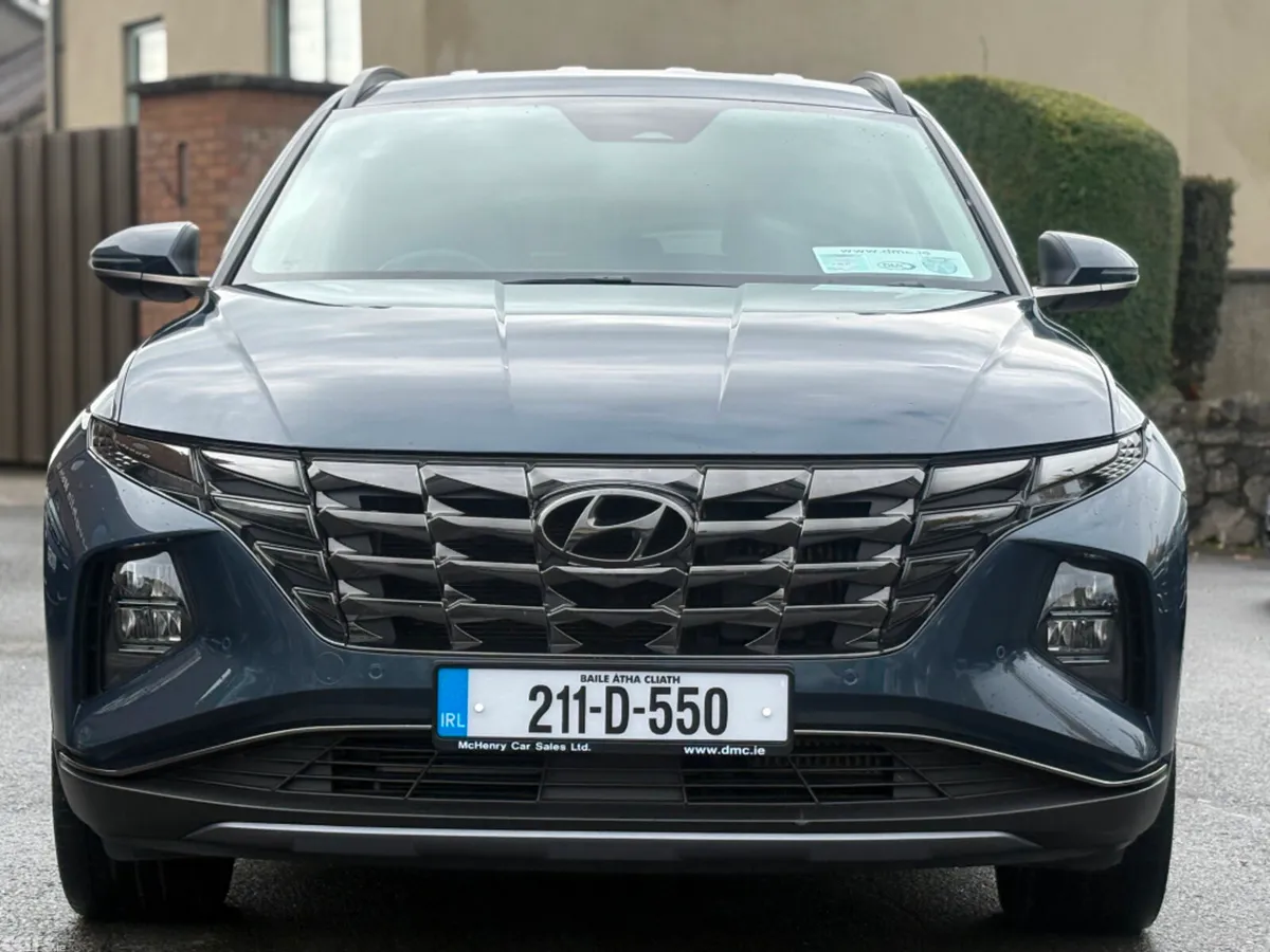 Hyundai Tucson SUV, Petrol Hybrid, 2021, Blue