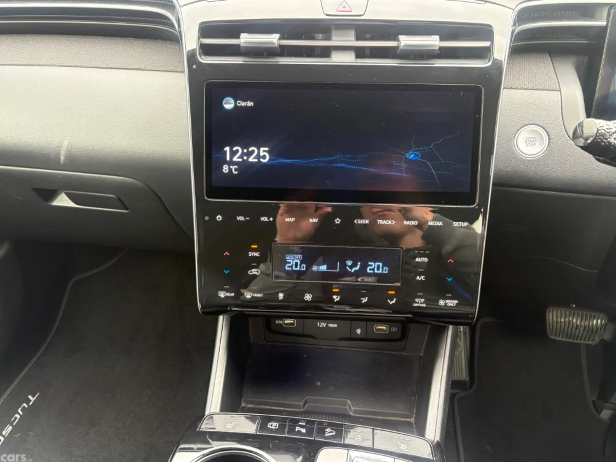 Hyundai Tucson SUV, Petrol Hybrid, 2021, Blue