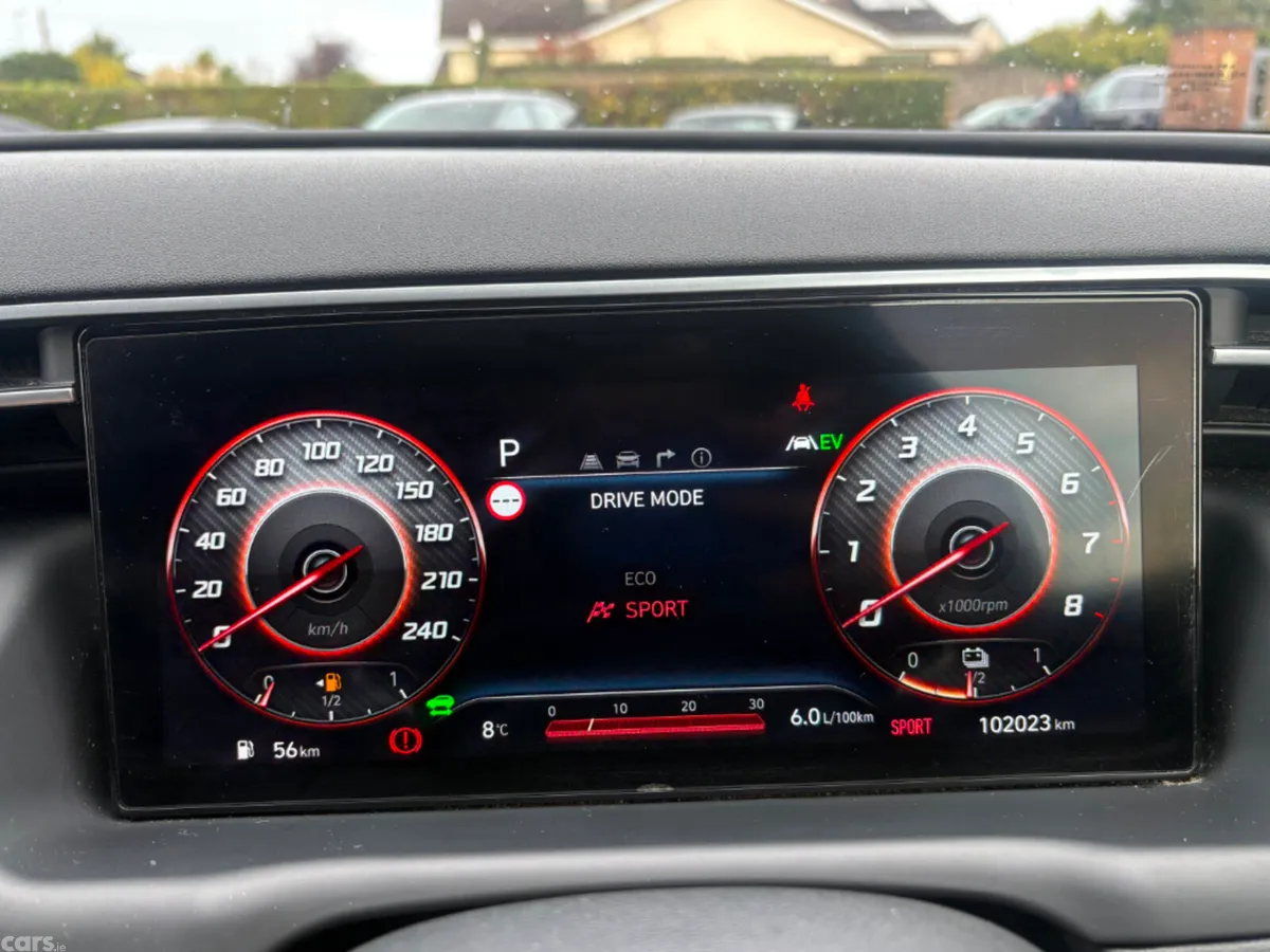 Hyundai Tucson SUV, Petrol Hybrid, 2021, Blue
