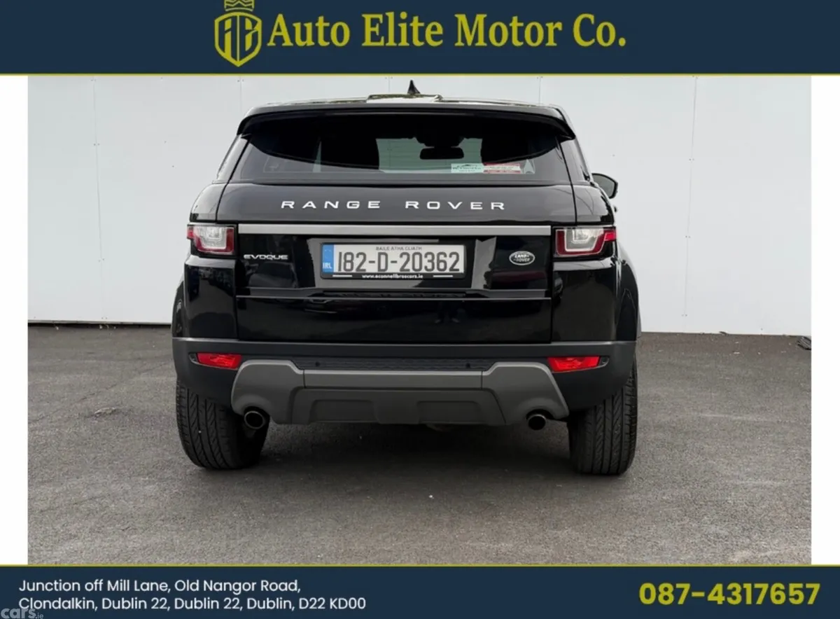 Land Rover Range Rover Evoque SUV, Diesel, 2018, Black