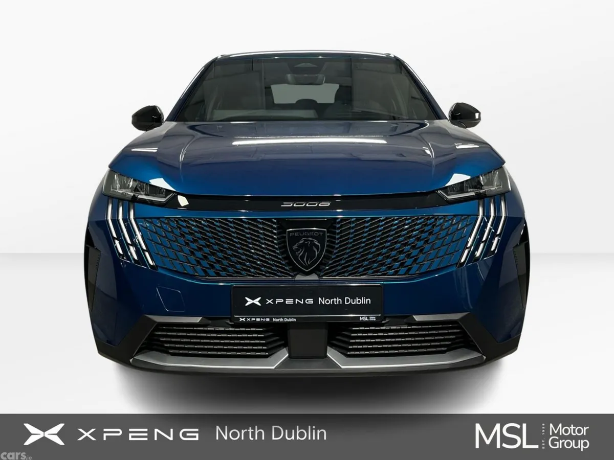 Peugeot 3008 SUV, Electric, 2024, Blue