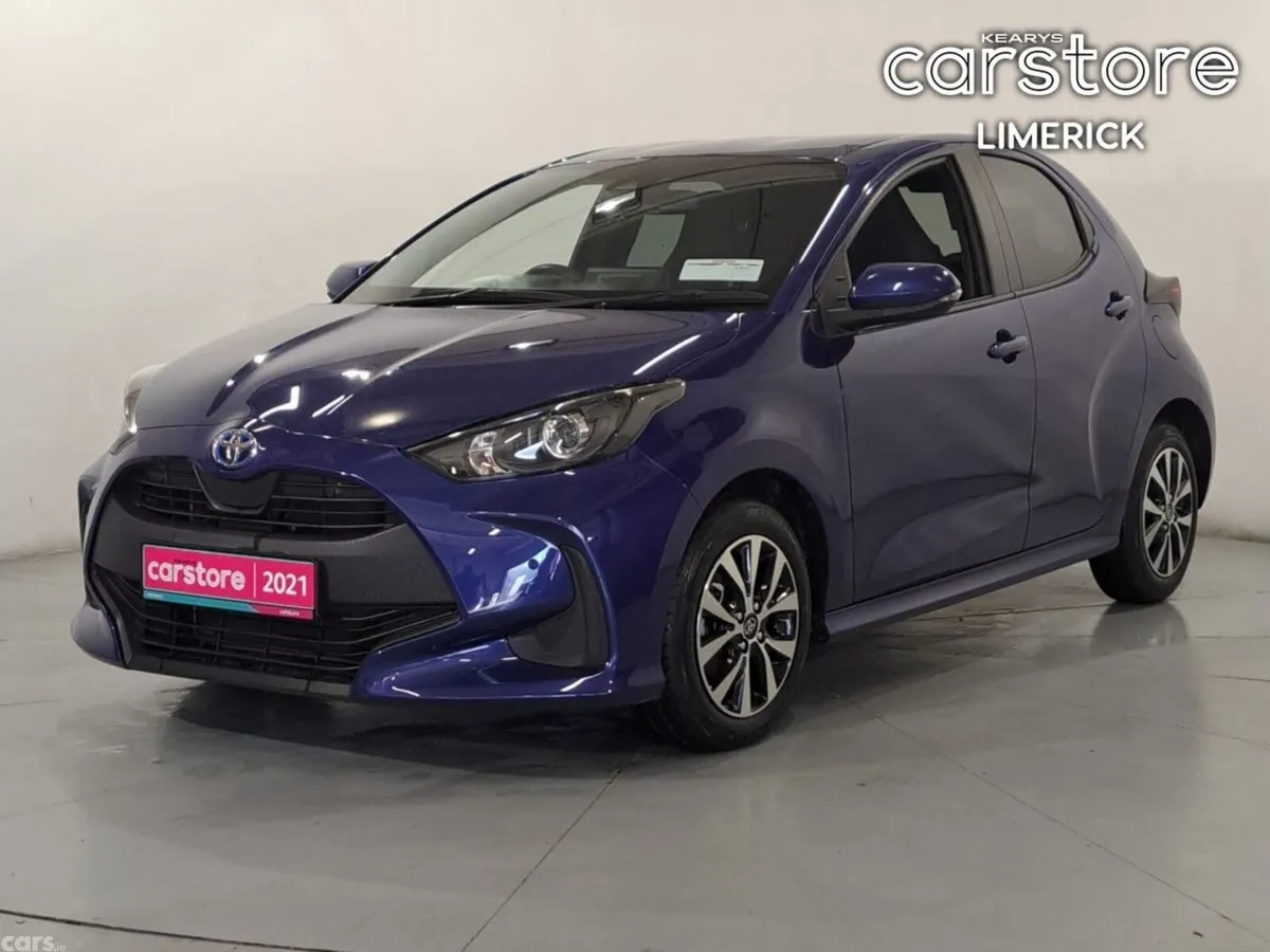 Toyota Yaris Hatchback, Petrol Hybrid, 2021, Blue