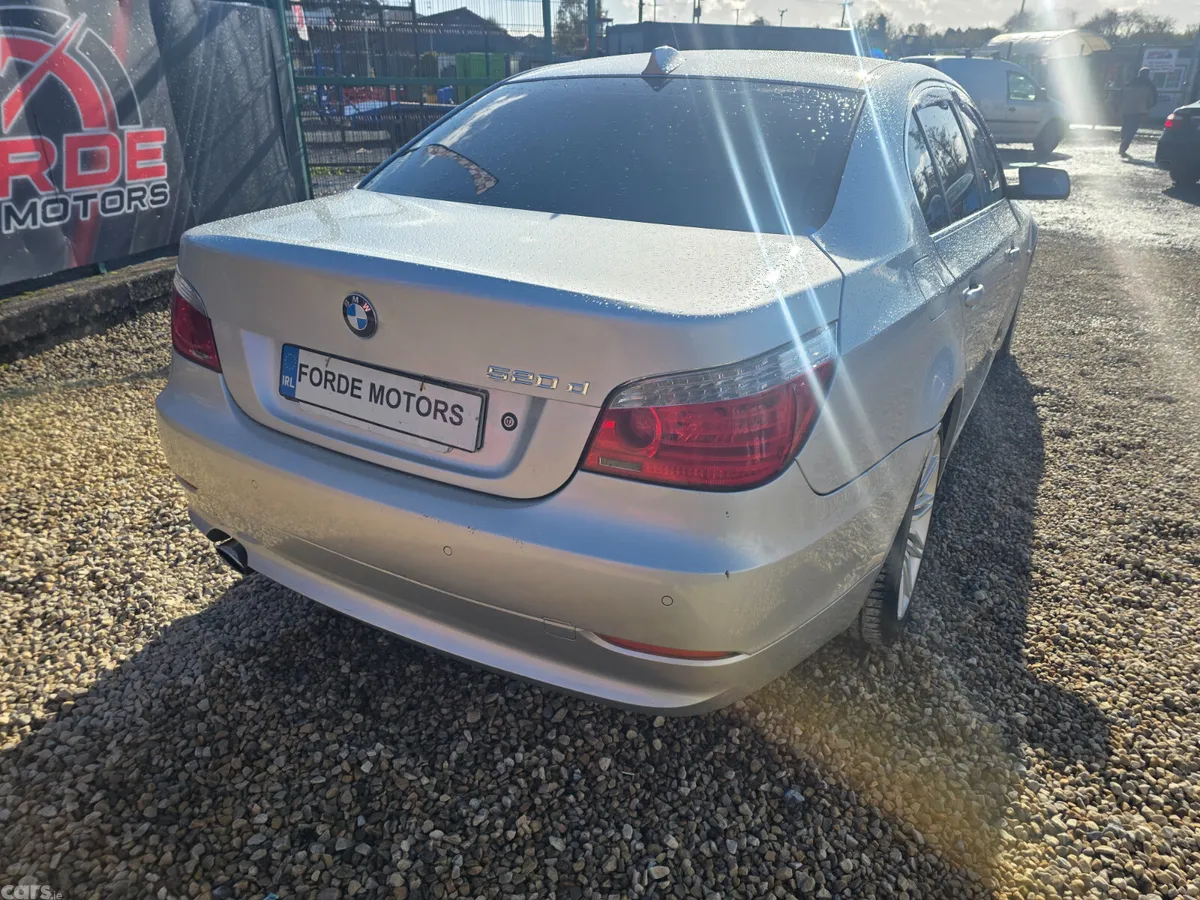 BMW 5-Series Saloon, Diesel, 2008, Silver