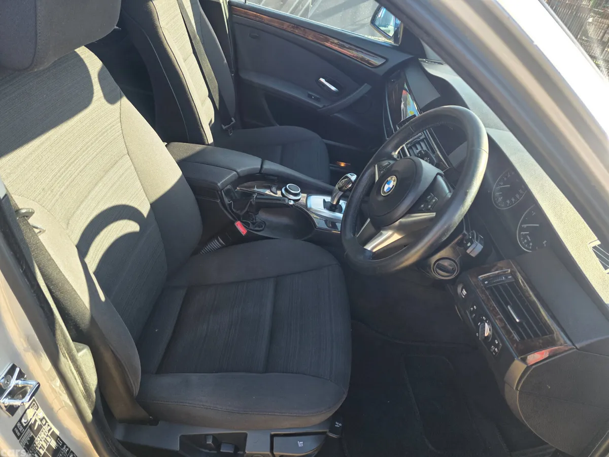 BMW 5-Series Saloon, Diesel, 2008, Silver