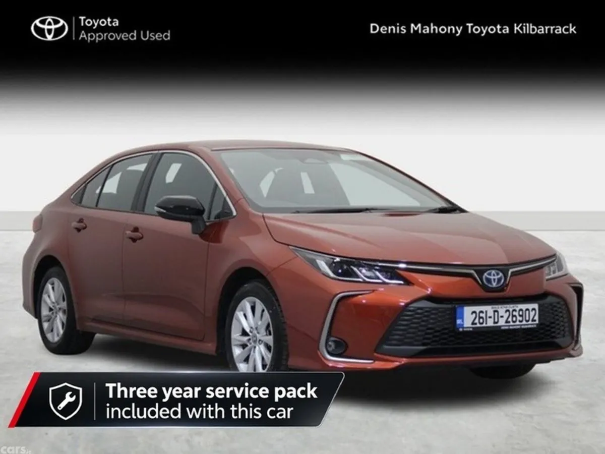 Toyota Corolla Saloon, Petrol Hybrid, 2026, Brown