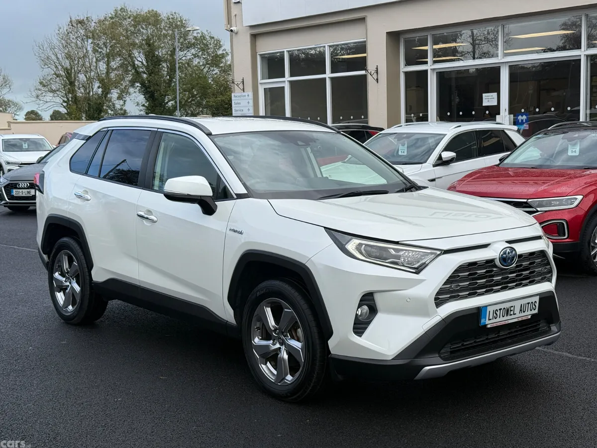 Toyota RAV4 SUV, Petrol Hybrid, 2020, White