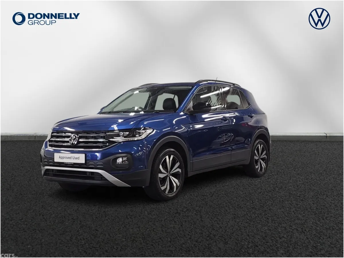 Volkswagen T-Cross Estate, Petrol, 2023, Blue