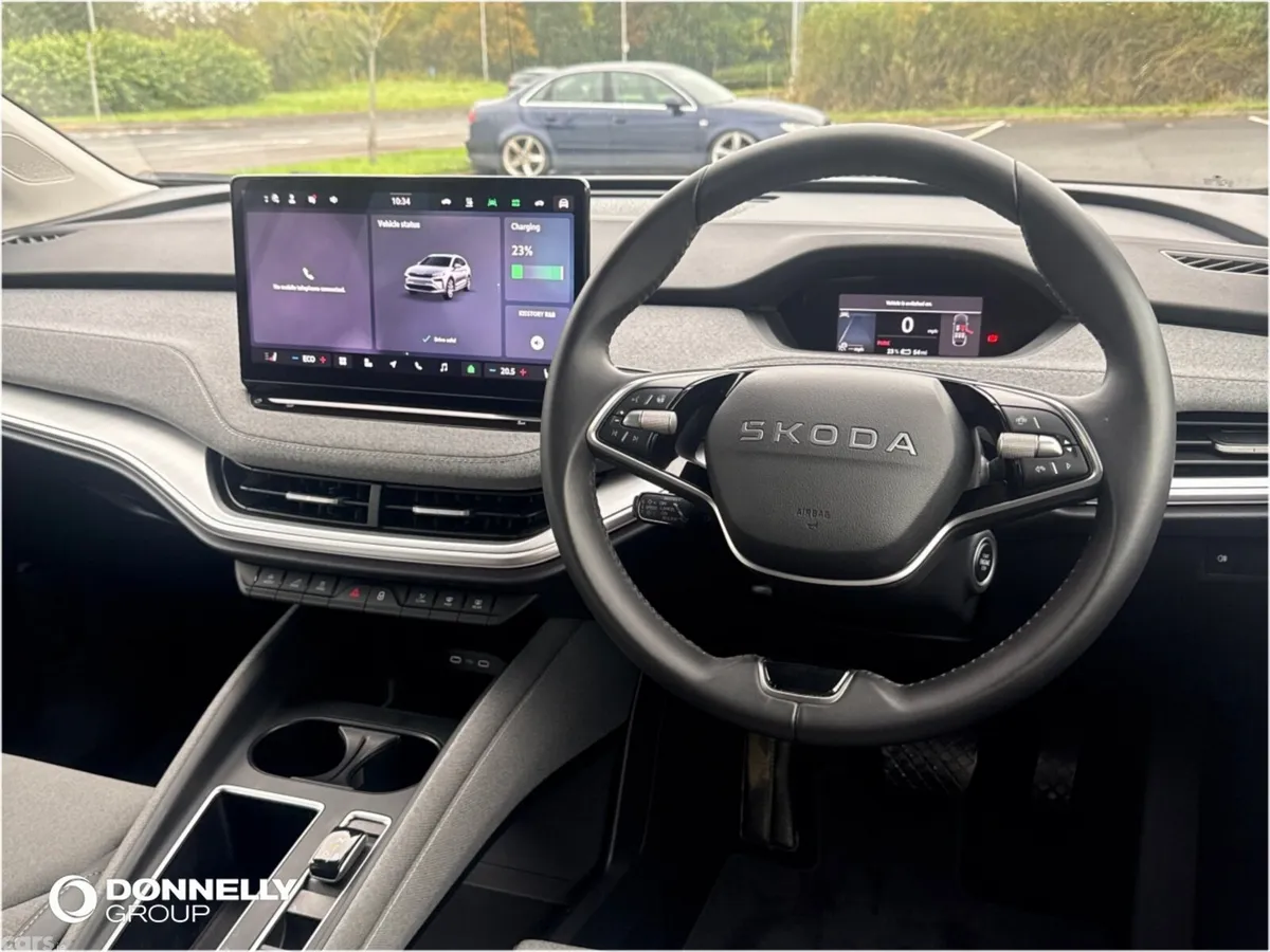 Skoda Enyaq SUV, Electric, 2025, White