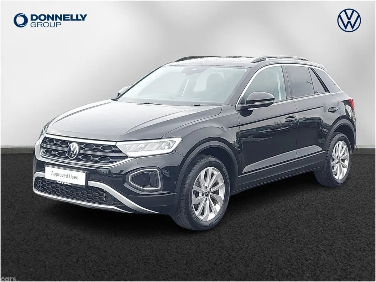 Volkswagen T-Roc Hatchback, Petrol, 2025, Black