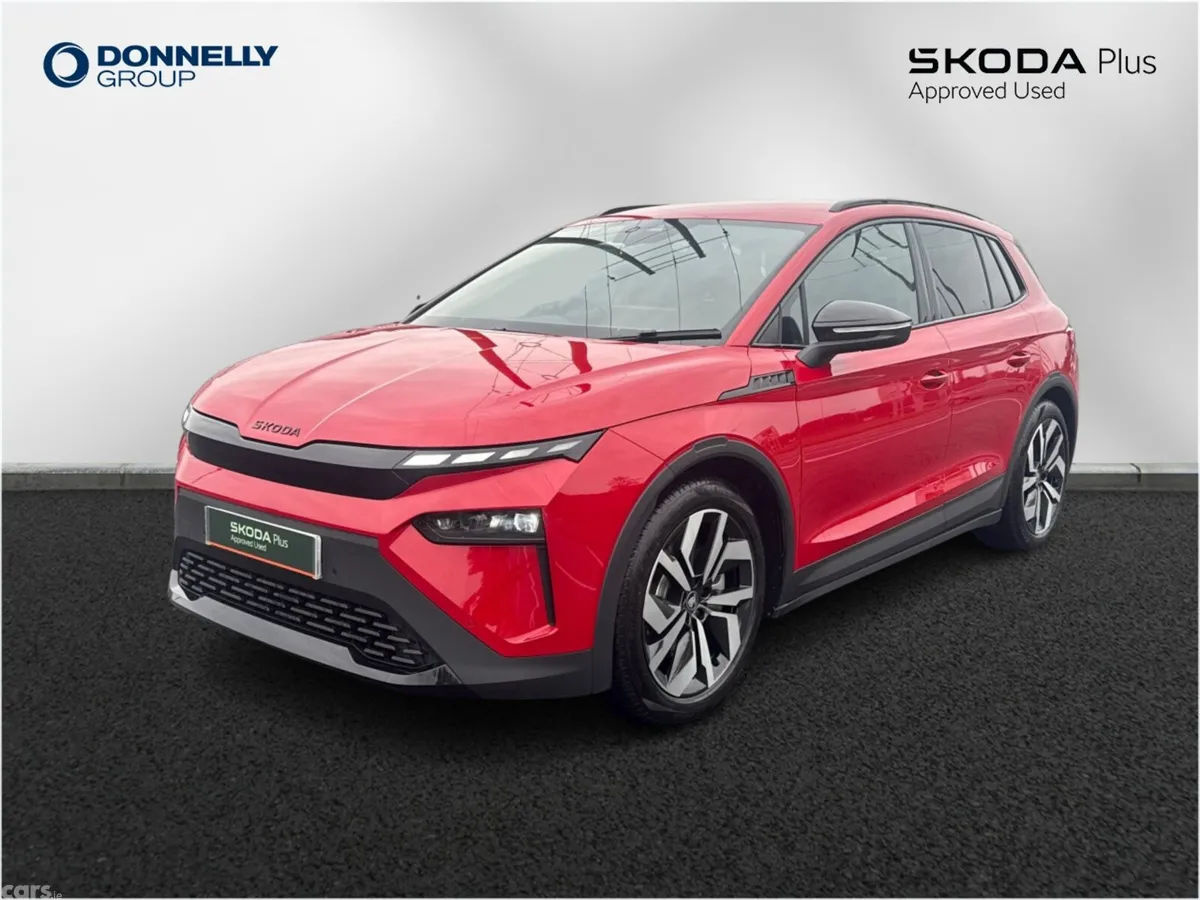 Skoda Elroq SUV, Electric, 2026, Red