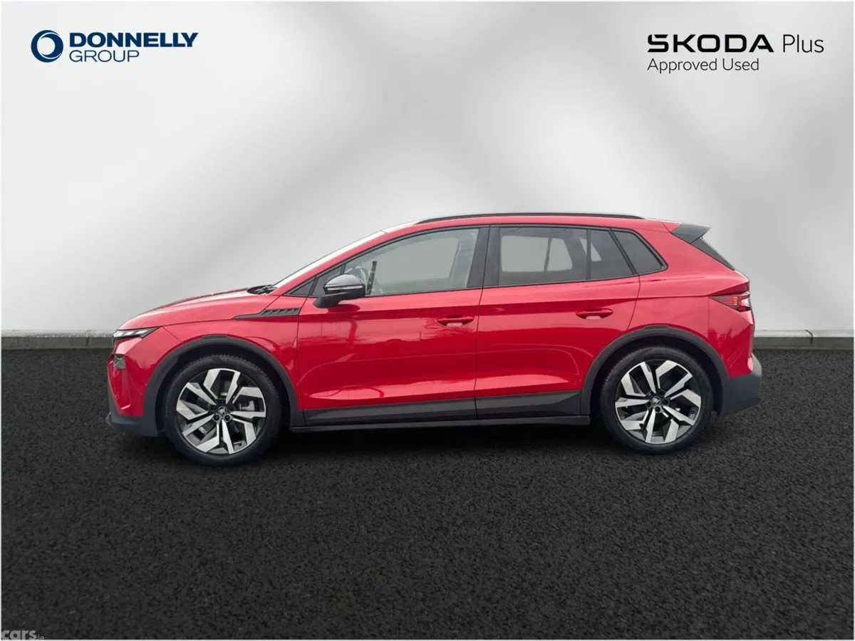 Skoda Elroq SUV, Electric, 2026, Red