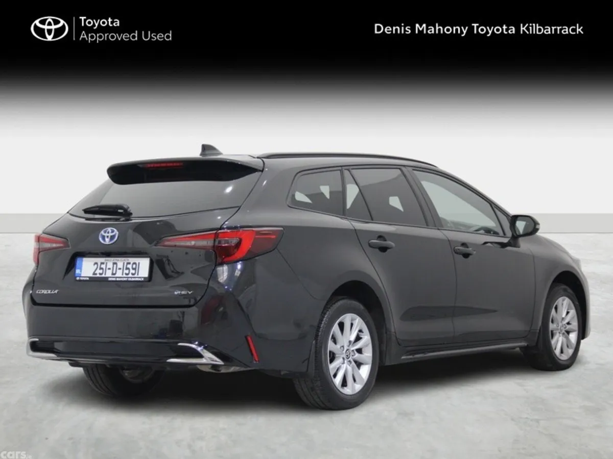 Toyota Corolla Estate, Petrol Hybrid, 2025, Black