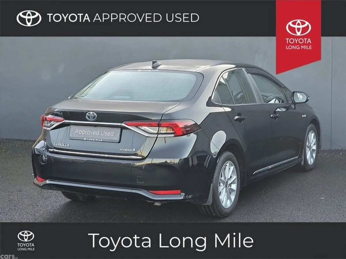 Toyota Corolla Saloon, Petrol Hybrid, 2021, Black