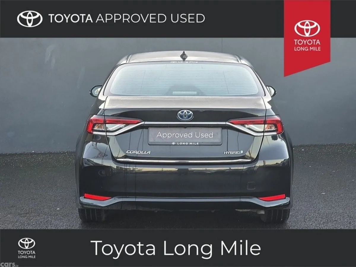 Toyota Corolla Saloon, Petrol Hybrid, 2021, Black