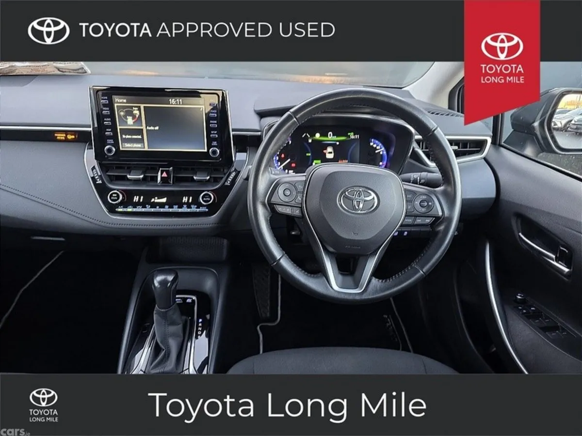 Toyota Corolla Saloon, Petrol Hybrid, 2021, Black