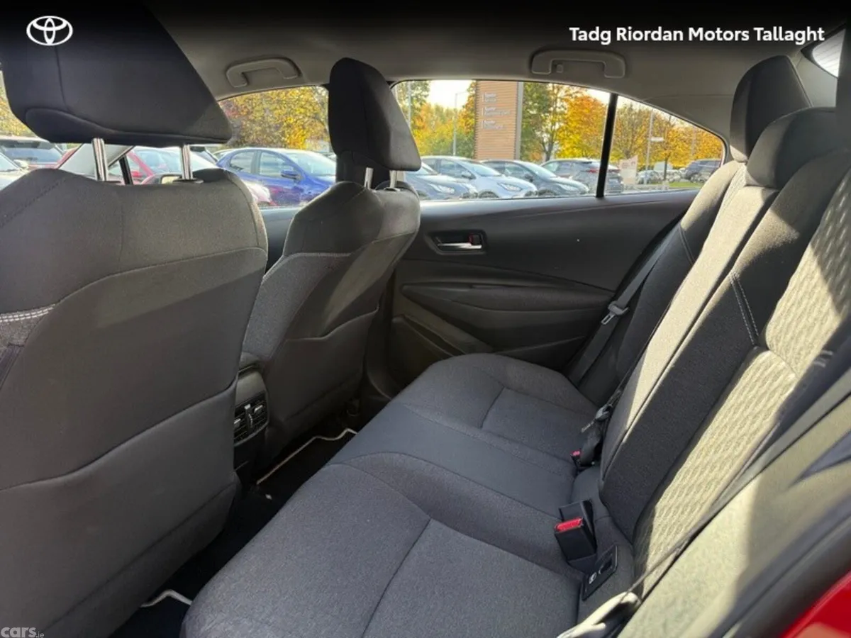 Toyota Corolla Saloon, Petrol Hybrid, 2023, Red