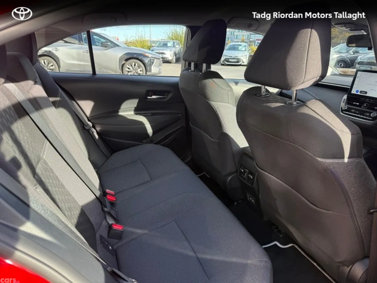 Toyota Corolla Saloon, Petrol Hybrid, 2023, Red