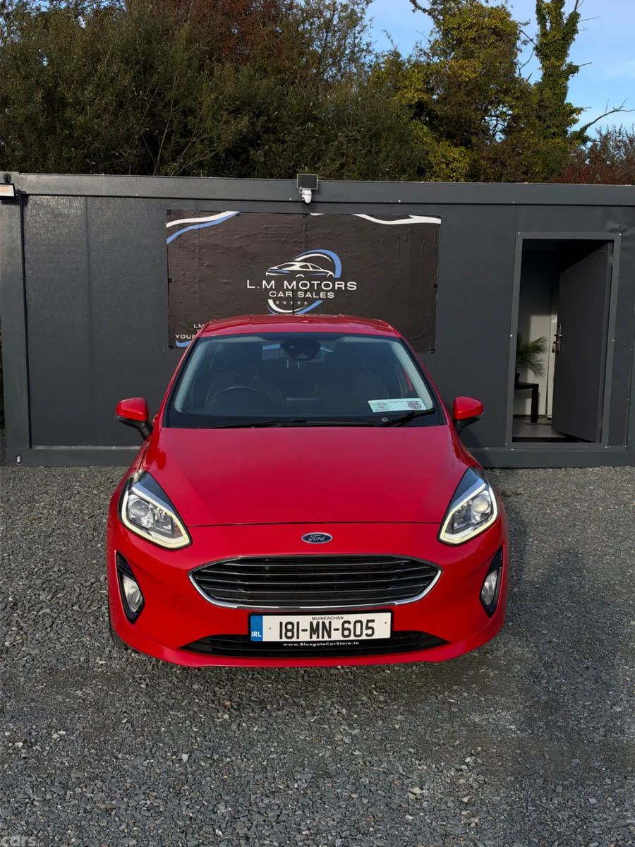 Ford Fiesta Hatchback, Petrol, 2018, Red