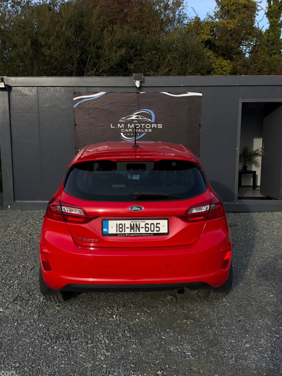 Ford Fiesta Hatchback, Petrol, 2018, Red