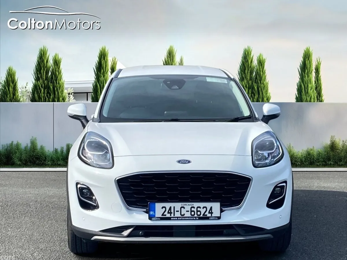 Ford Puma SUV, Petrol Hybrid, 2024, White