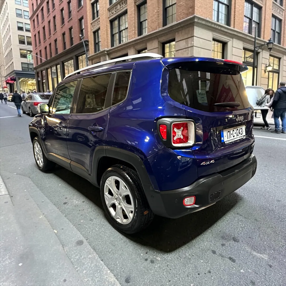 Jeep Renegade SUV, Diesel, 2017, Blue