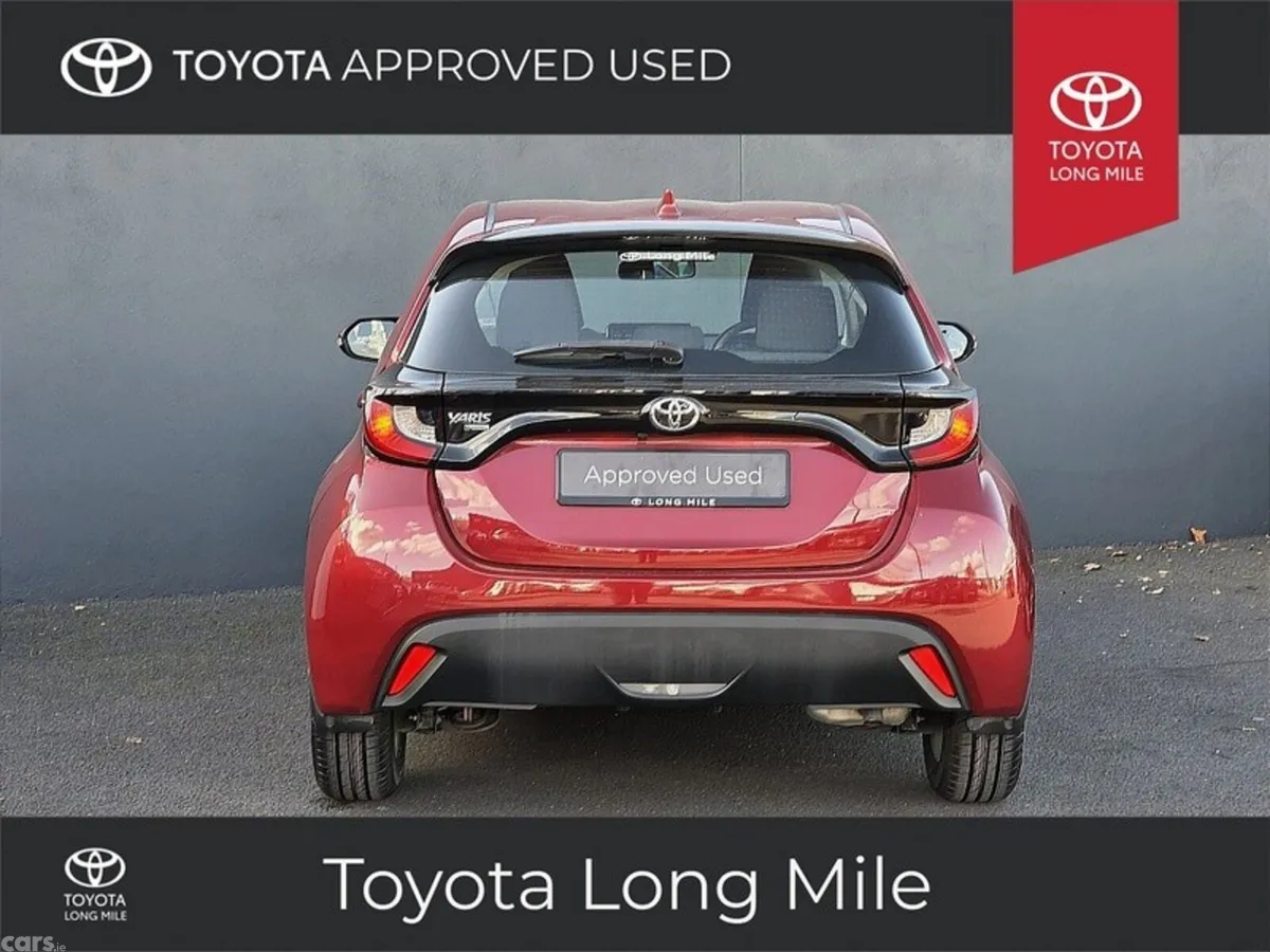 Toyota Yaris Hatchback, Petrol Hybrid, 2021, Red