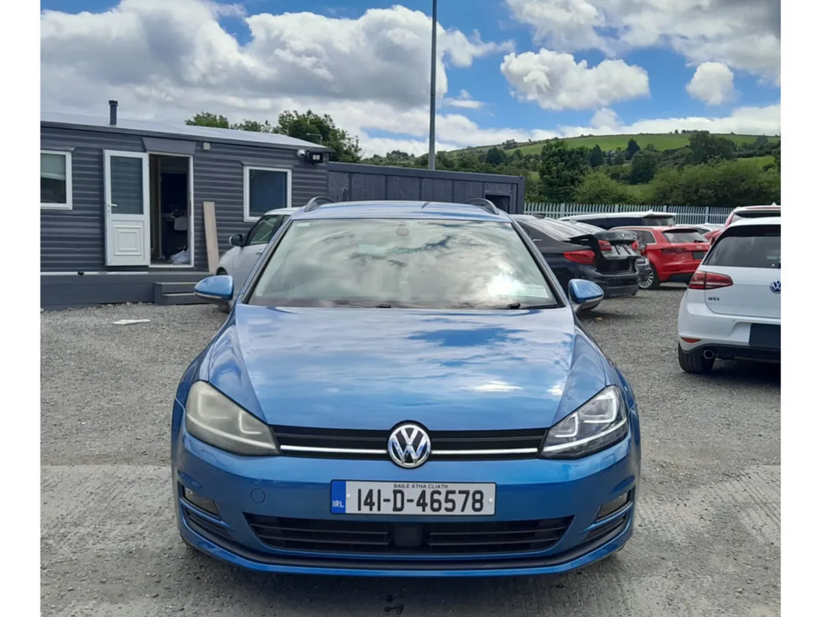 Volkswagen Golf Estate, Petrol, 2014, Blue