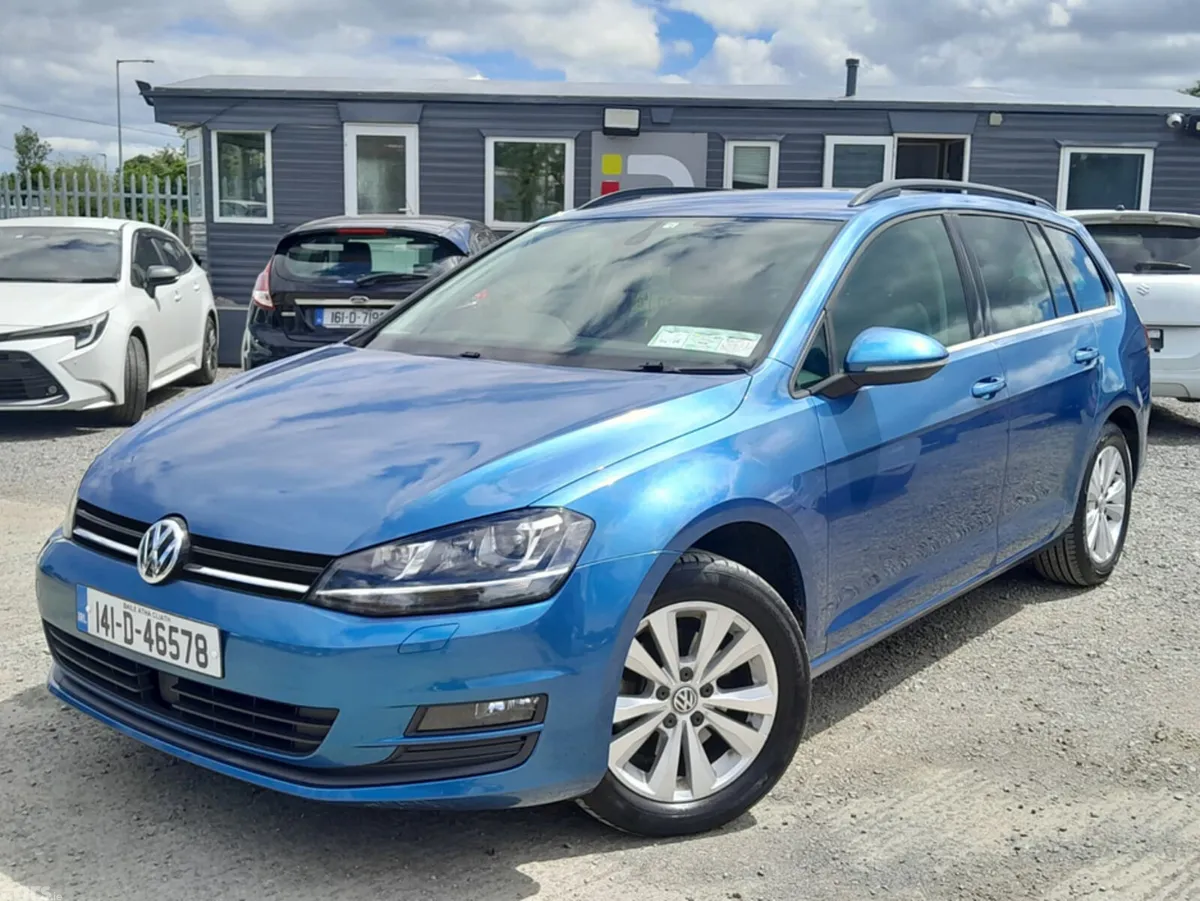 Volkswagen Golf Estate, Petrol, 2014, Blue