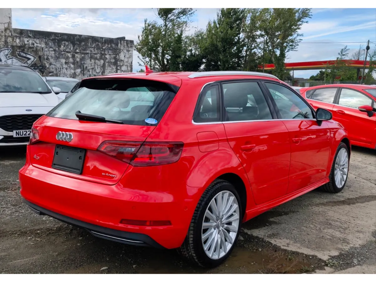 Audi A3 Hatchback, Petrol Plug-in Hybrid, 2015, Red