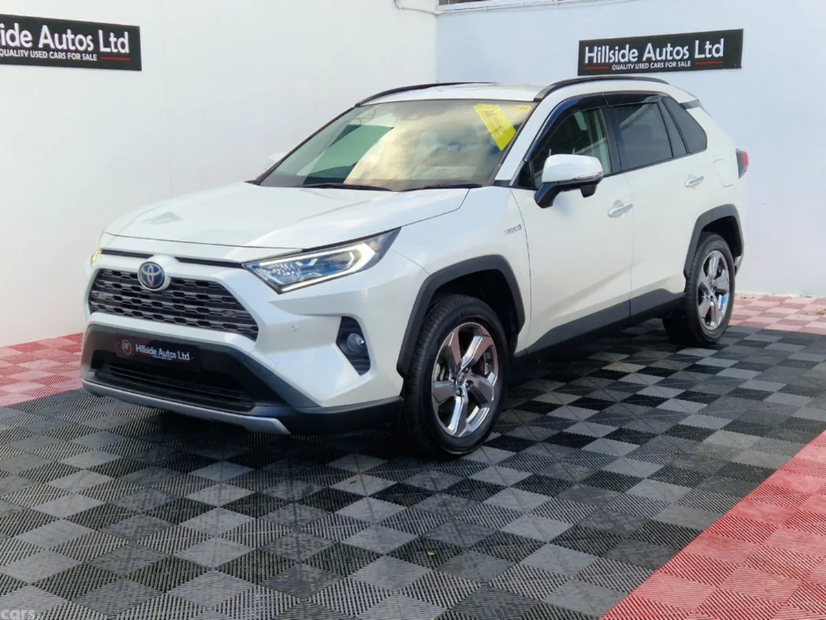 Toyota RAV4 SUV, Petrol Hybrid, 2019, White