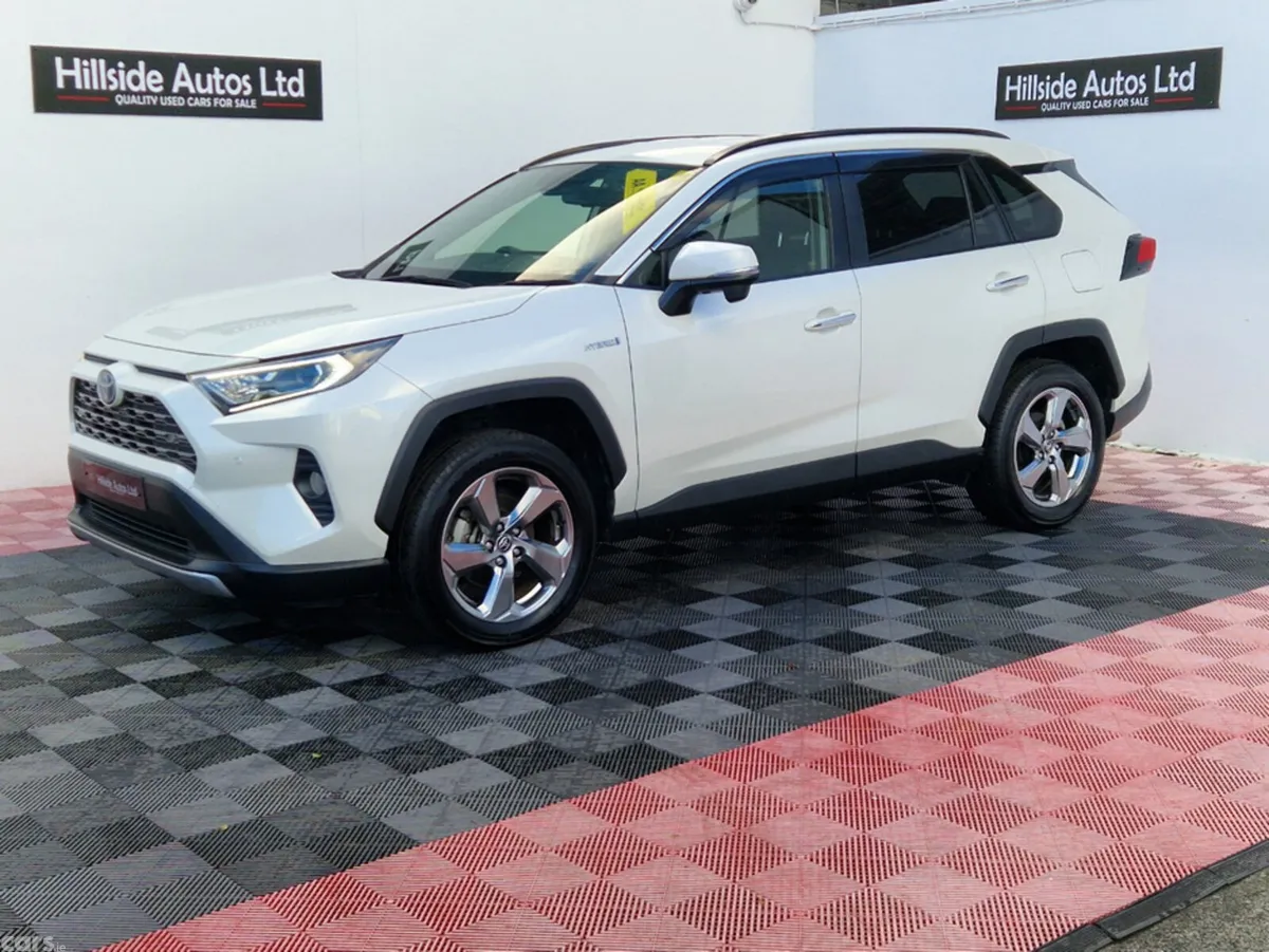 Toyota RAV4 SUV, Petrol Hybrid, 2019, White