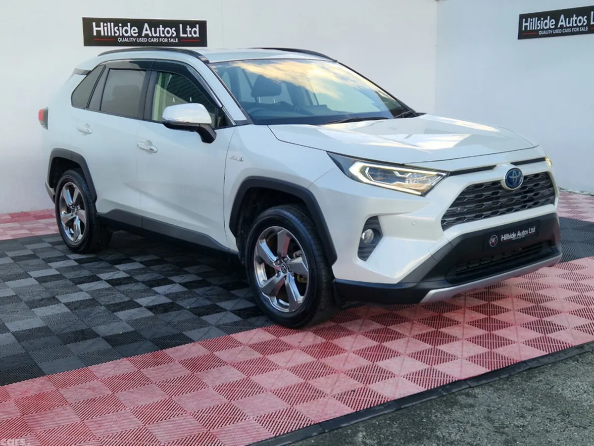 Toyota RAV4 SUV, Petrol Hybrid, 2019, White